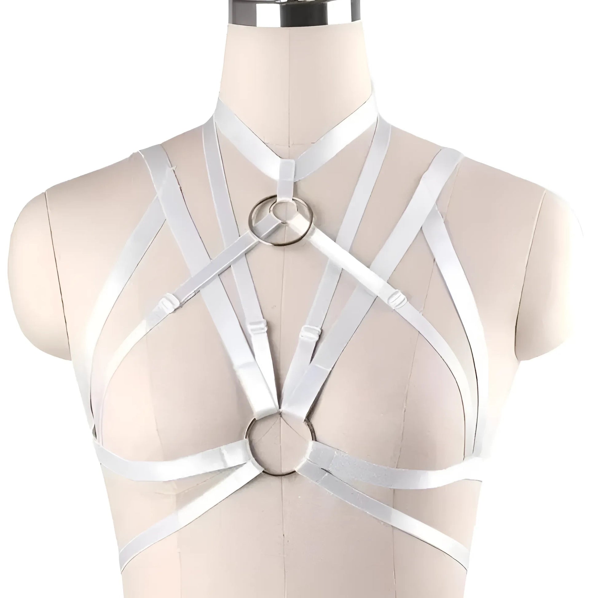 White Pastel Coloured Harness