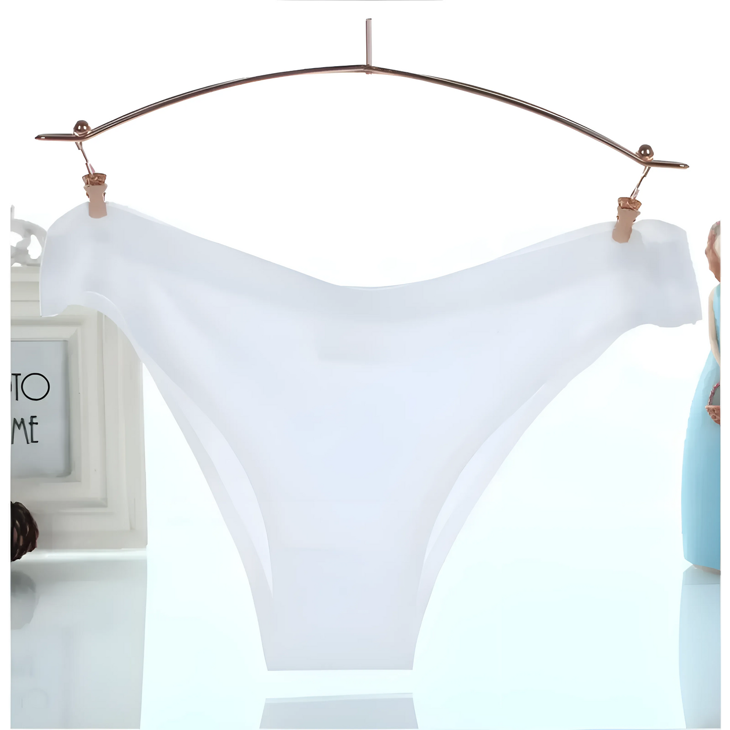 White Seamless Classic Knickers