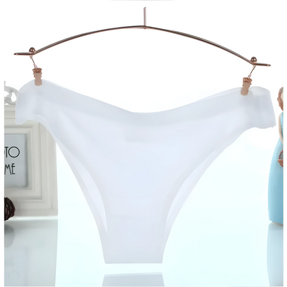 White Seamless Classic Knickers