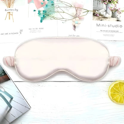 White Silk Eye Mask