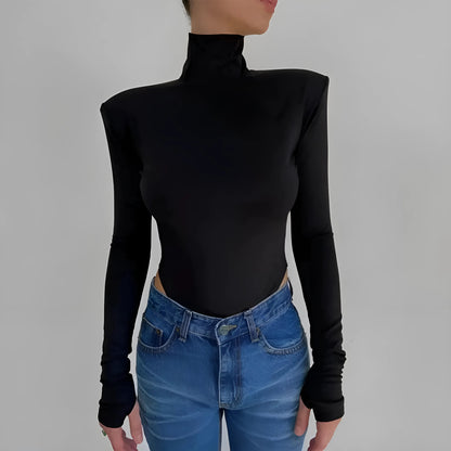  Women's Bodysuit with Open Back