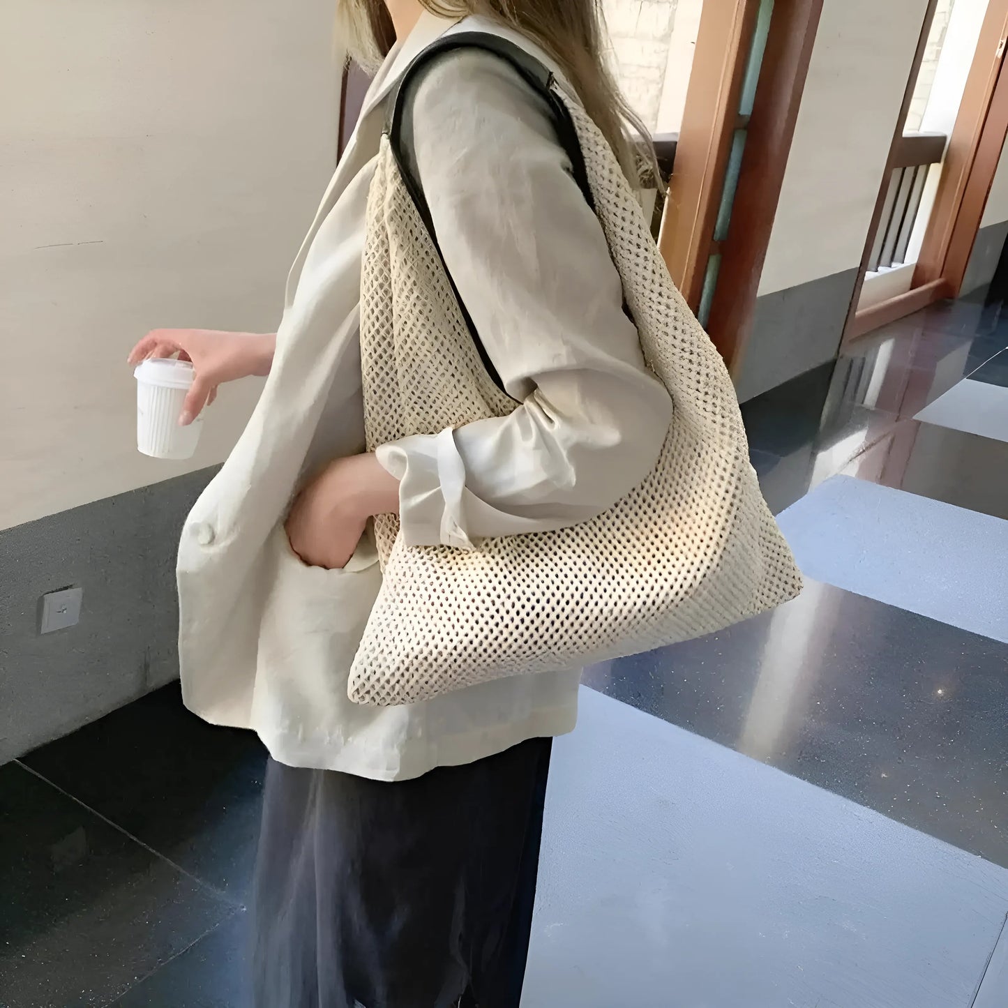  Woven Beach Bag