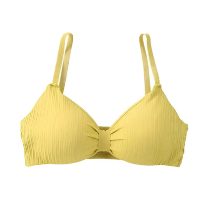 Yellow Classic Push-Up Bra