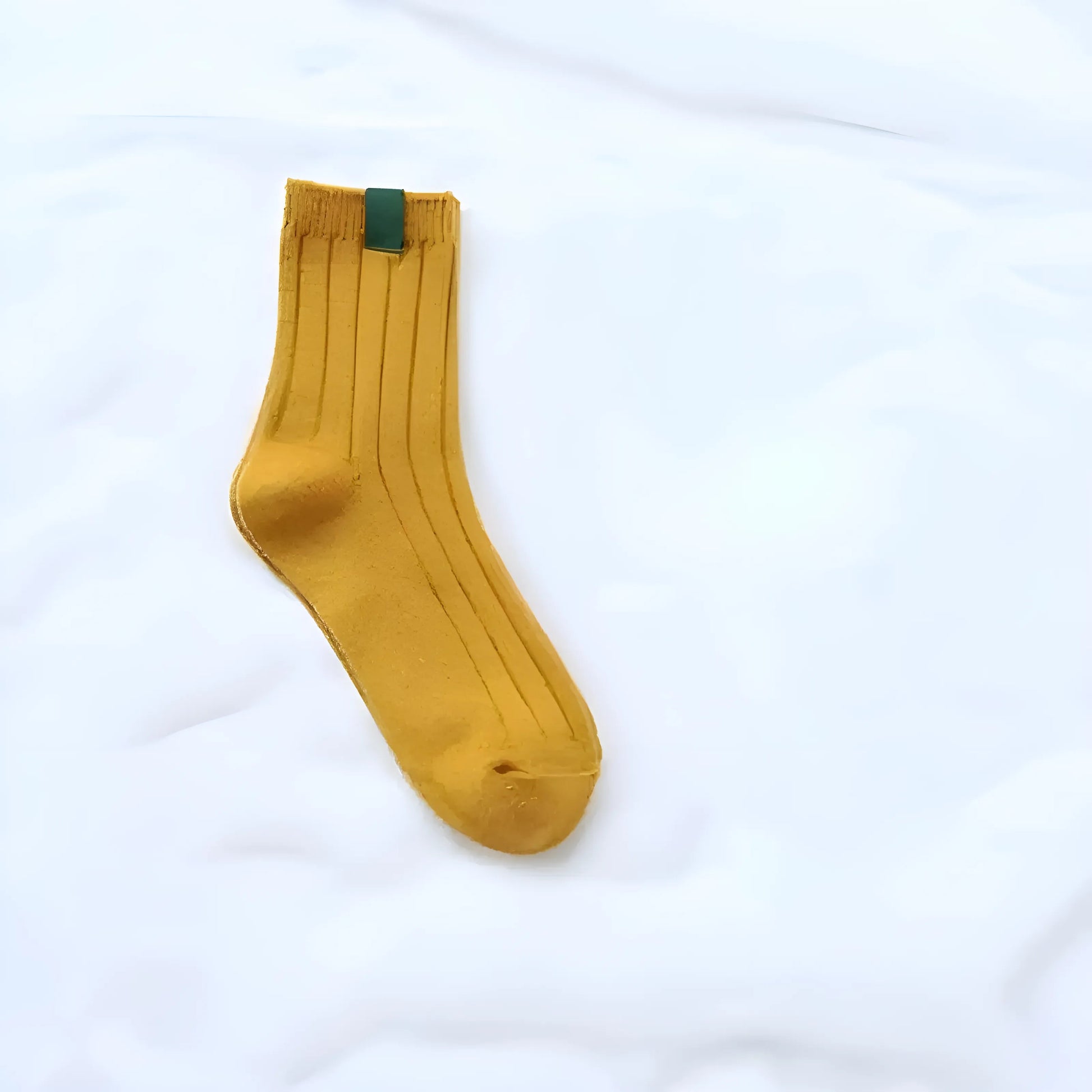 Yellow Striped Socks