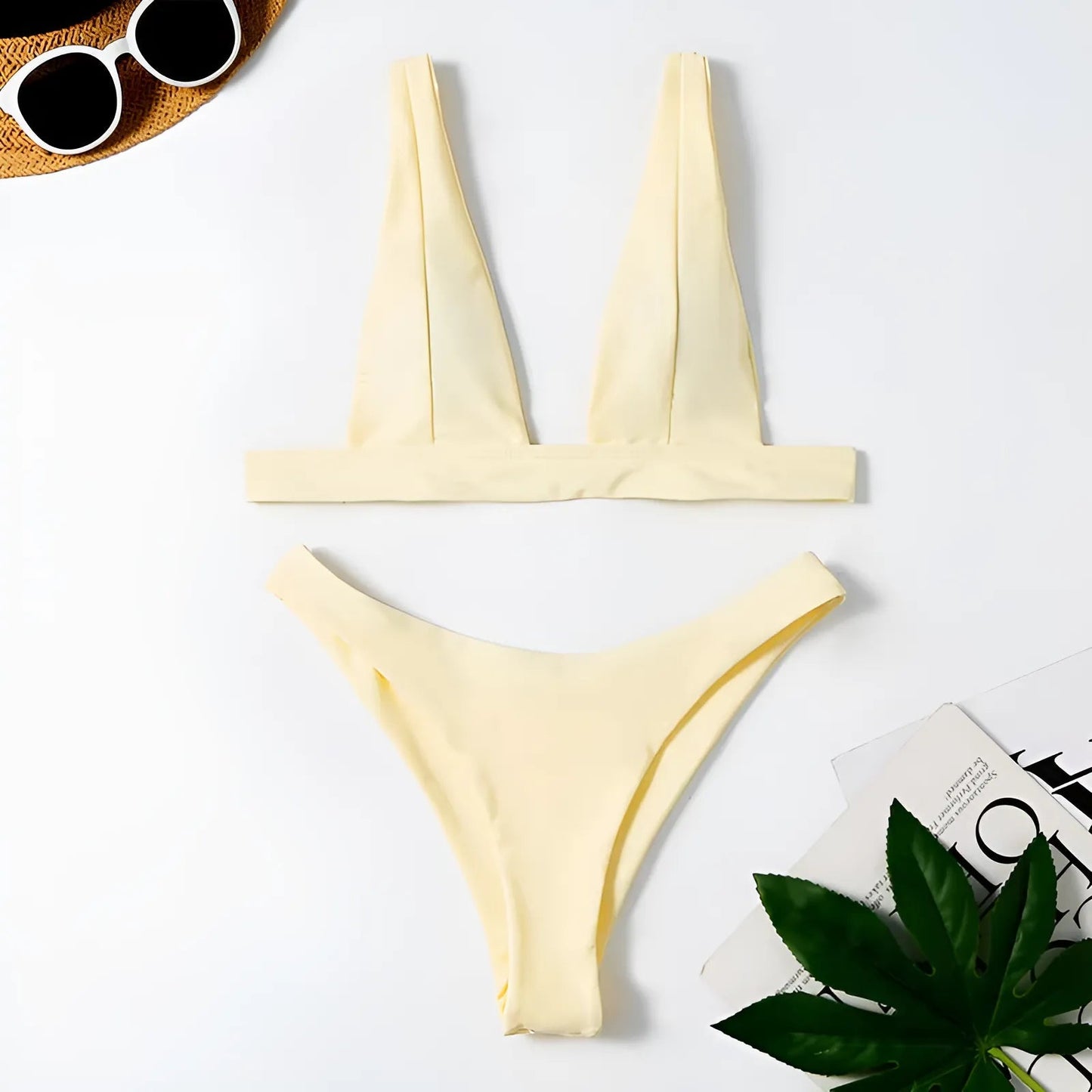 Yellow Universal Two-Piece Swimsuit