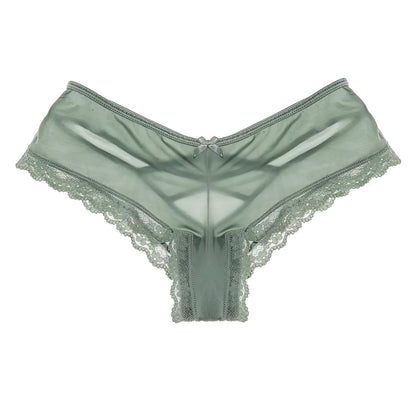 Lace Knickers with Decorative Straps