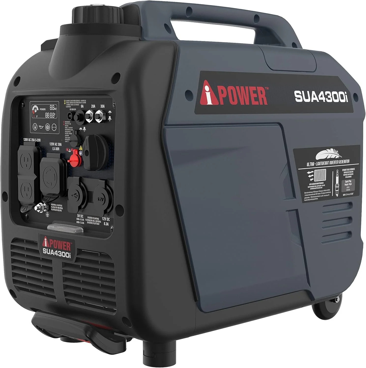 1-112-1-1 A-iPower 4300-Watt Inverter Generators. - Image 1