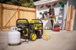 Champion 11,500/9,200-Watt Tri-Fuel Home Backup Portable Generators.