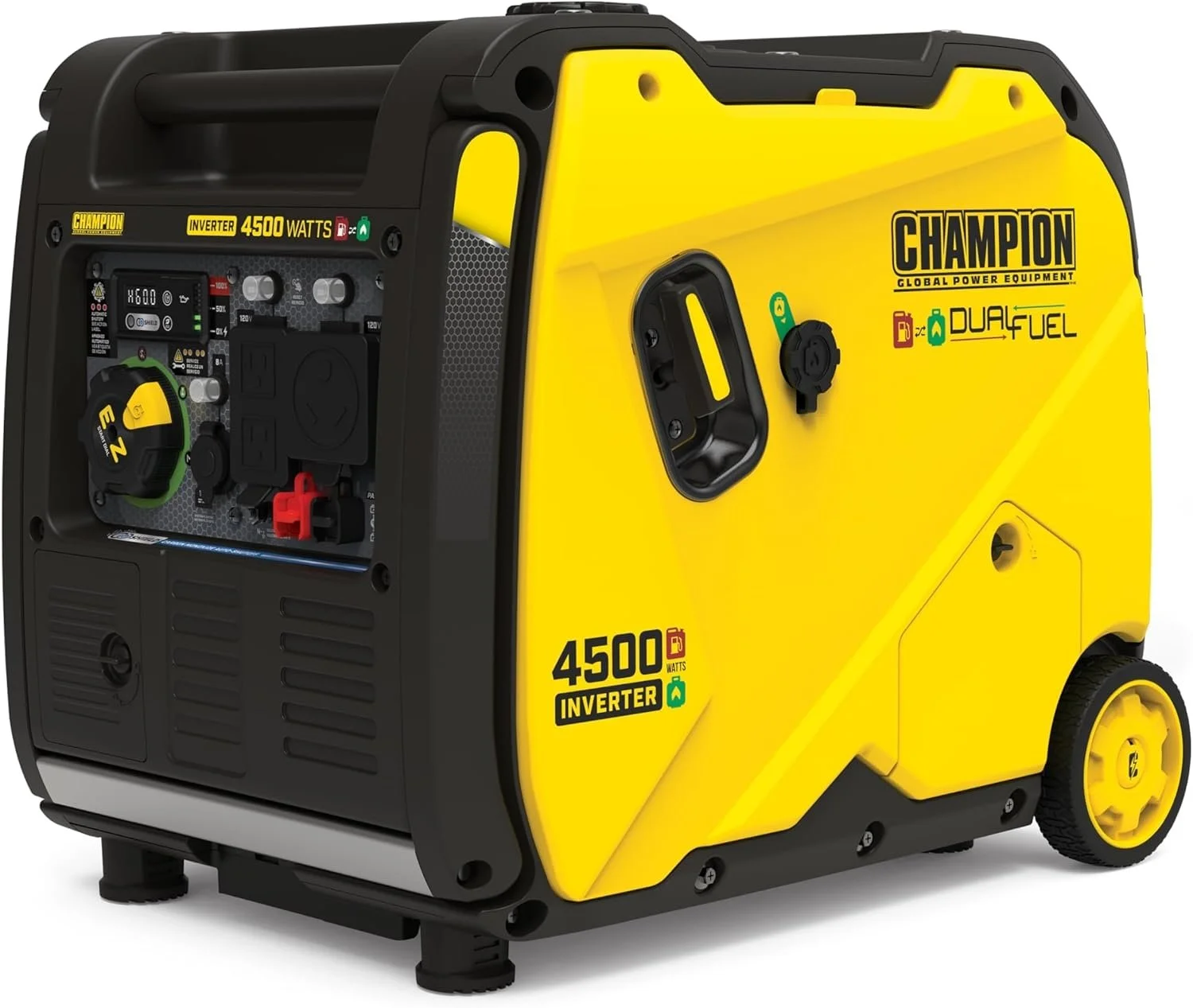 1-128-1-1 Champion 4,500-Watt Portable Dual Fuel Inverters Generators 200991 - Image 1