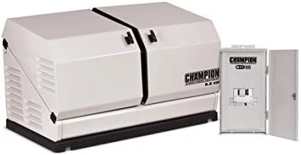 1-134-1-1 Champion Power Equipment 100177 8.5-kW Home Standby Generators with 50-Amp Outdoor-Rated Automatic Transfer Switchs - Image 1