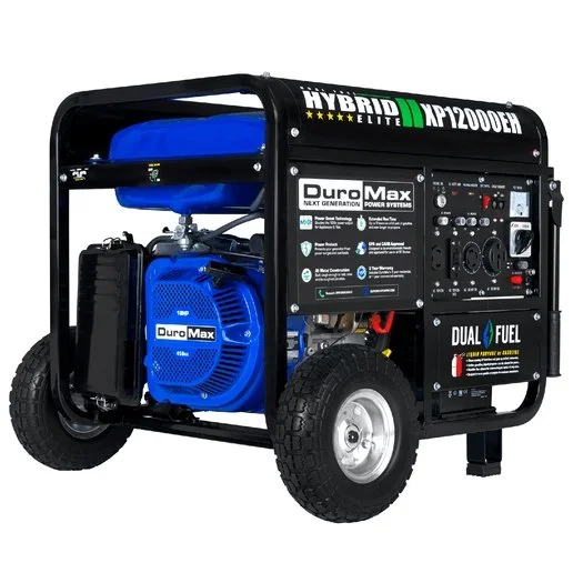 1-148-1-1 DuroMax DS12000EH 12,000 Watt Dual Fuel Portable Generators. - Image 1