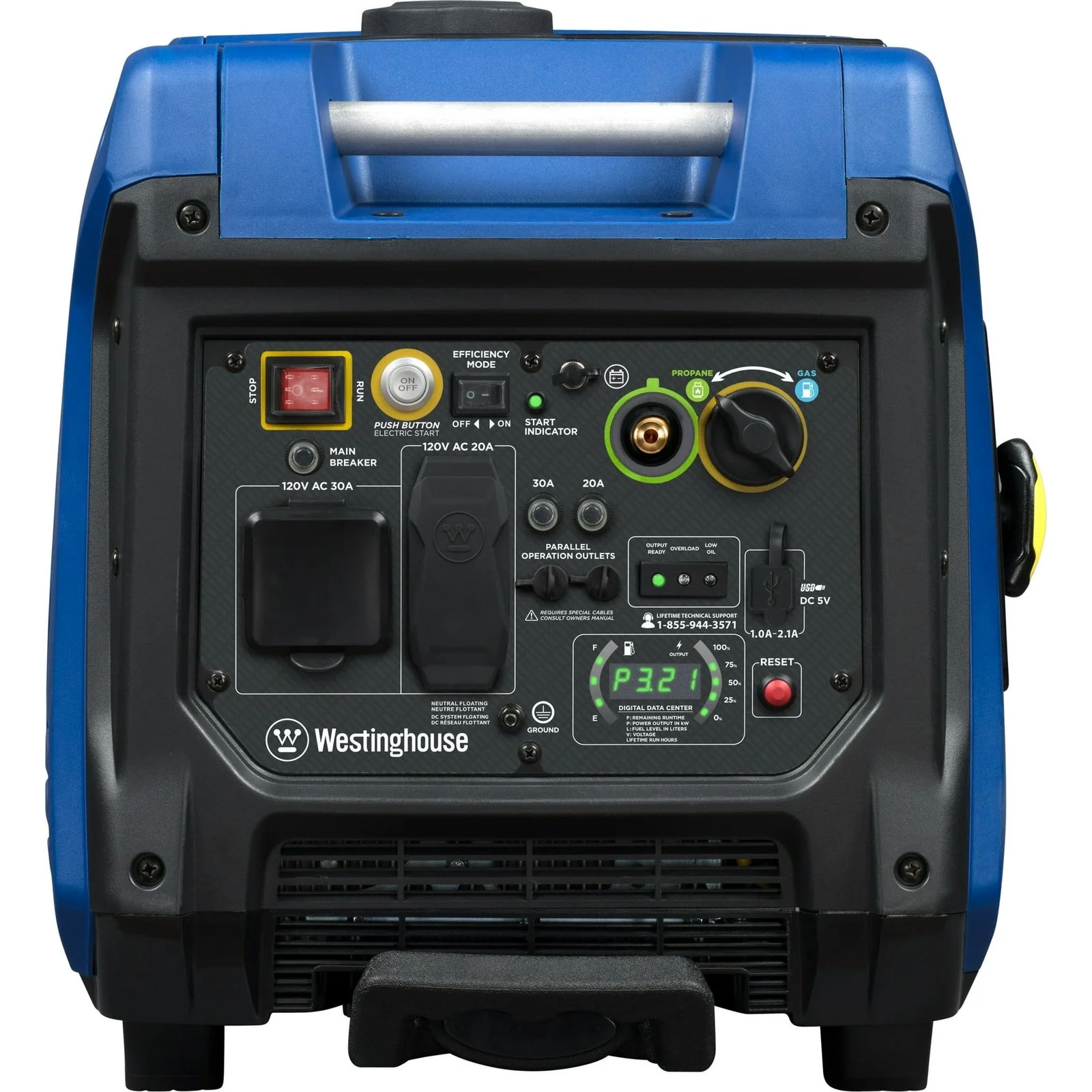 1-156-1-1 DuroMax XP13000E 13000 Watt Portable Generators. - Image 1
