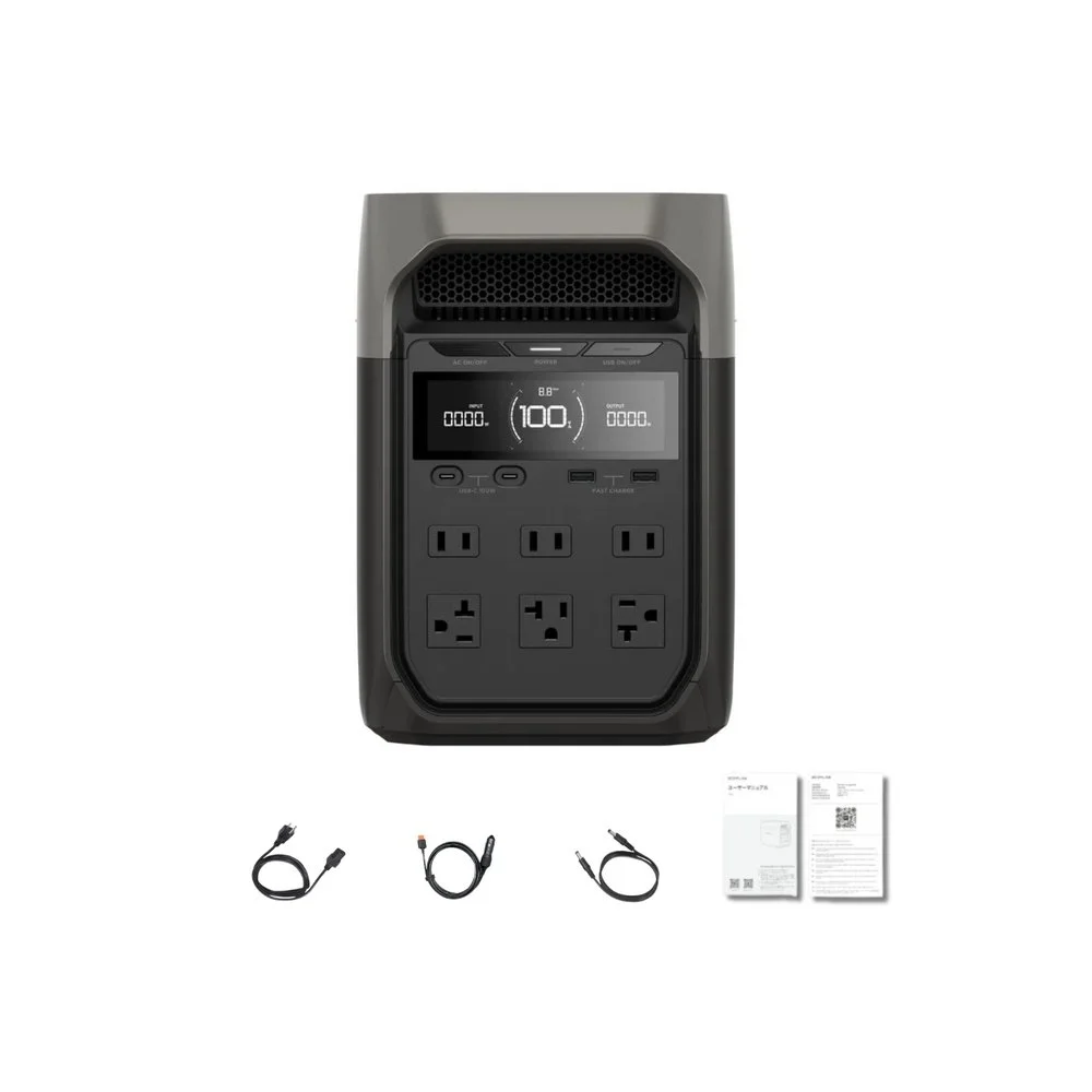 1-166-1-1 EcoFlow DELTA 3 Portable Power Stations. - Image 1