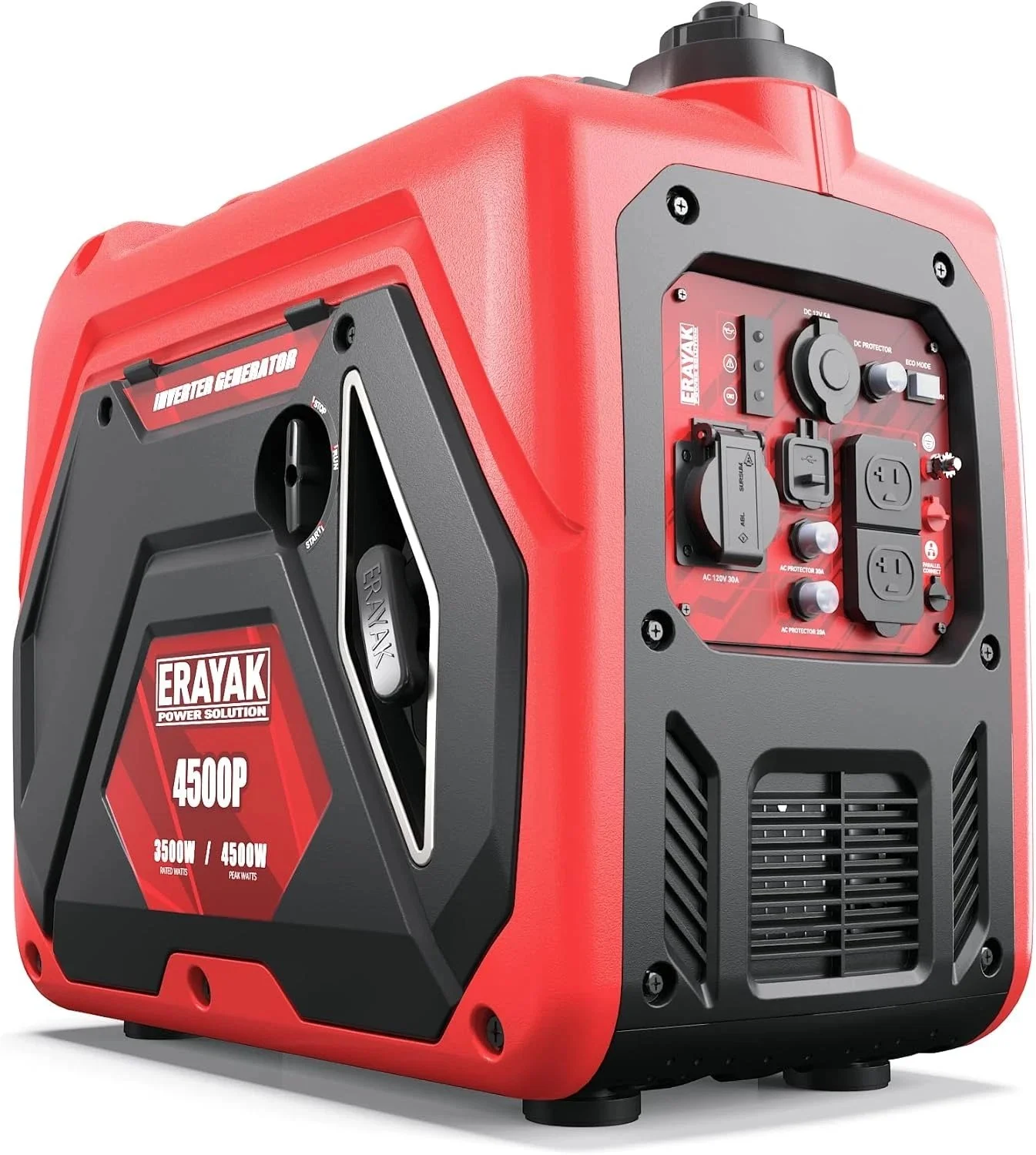 1-172-1-1 Erayak 4500W Inverter Generators. - Image 1