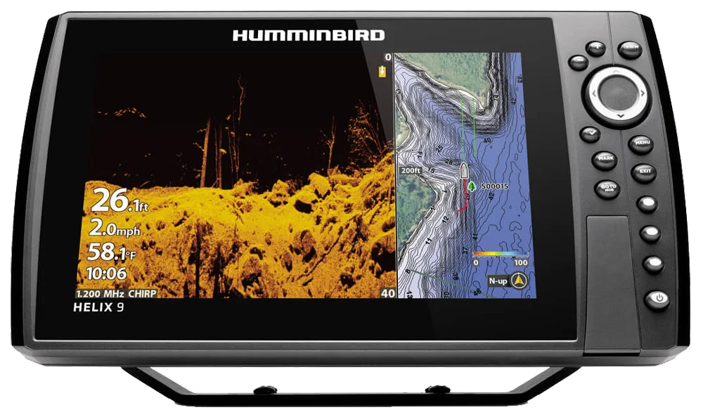 1-19-1-1 Humminbird Helix 9 Chirps MDI+ GPS G4N 411370-1 - Image 1