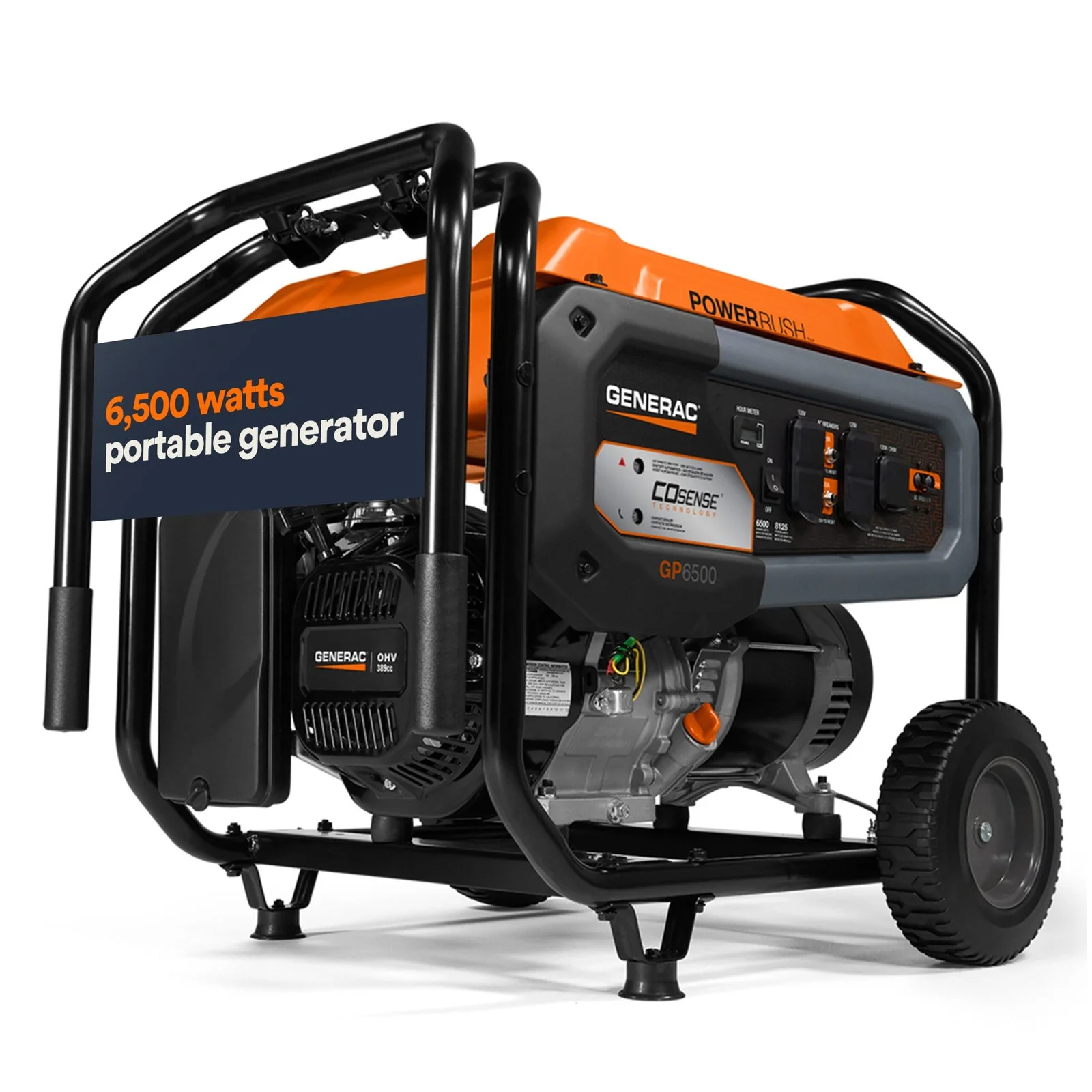 1-194-1-1 Generac 8125/6500 Watt Portable Generators. - Image 1