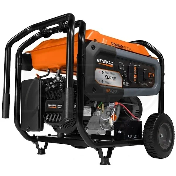 1-207-1-1 Generac GP8000E 8000-Watt Portable Generators. - Image 1