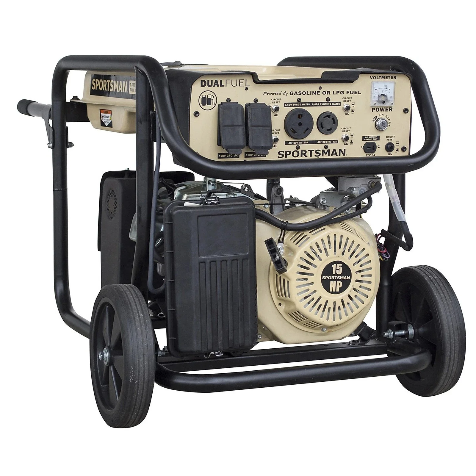 1-246-1-1 Sportsman 7500 Watt Dual Fuel Generators. - Image 1