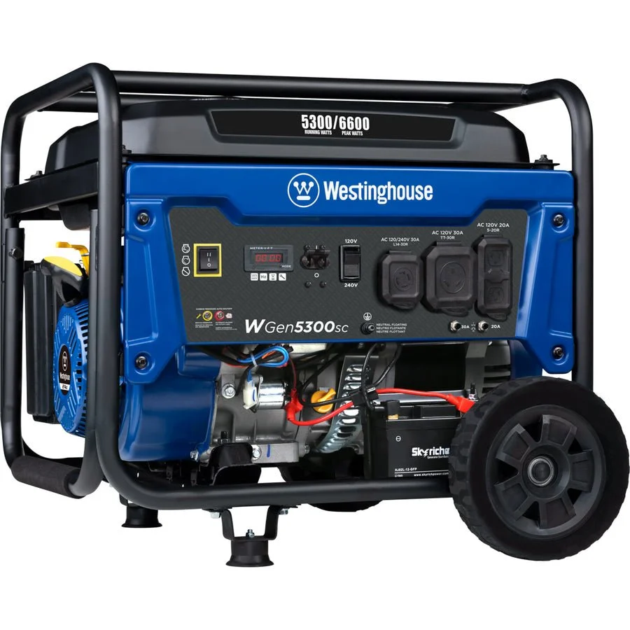 1-306-2 WGen5300sc Generator with CO Sensors. - Image 1