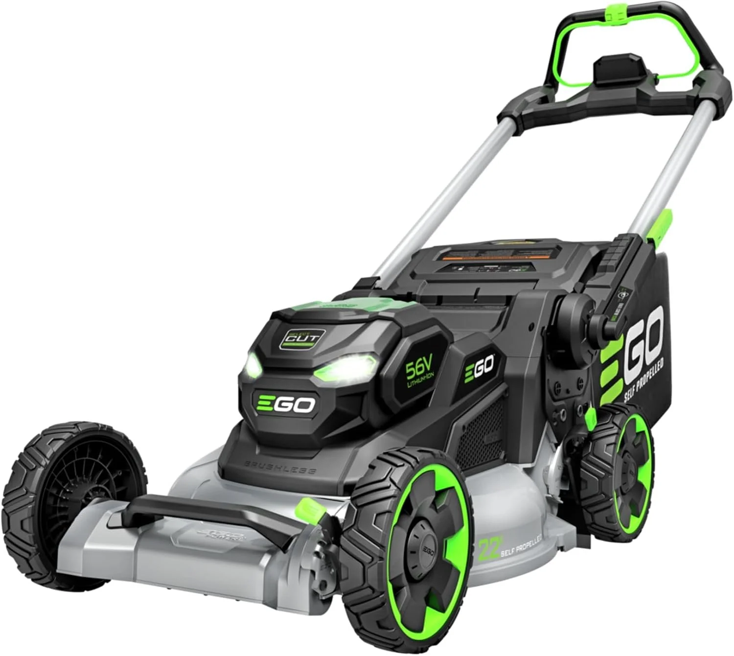1-420-1-1 EGO Power+ LM2200SP 22″ Aluminum Deck Select Cut Self-Propelled Lawn Mowers. - Image 1