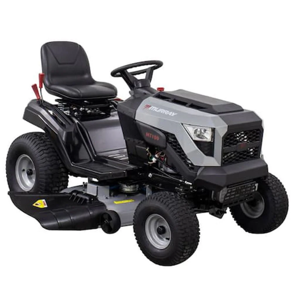 1-459-1-1 Murray MT100 42 in. 13.5 HP 500cc E1350 Series Briggs and Stratton Engine 6-Speed Manual Gas Riding Lawn Tractor Mowers. - Image 1