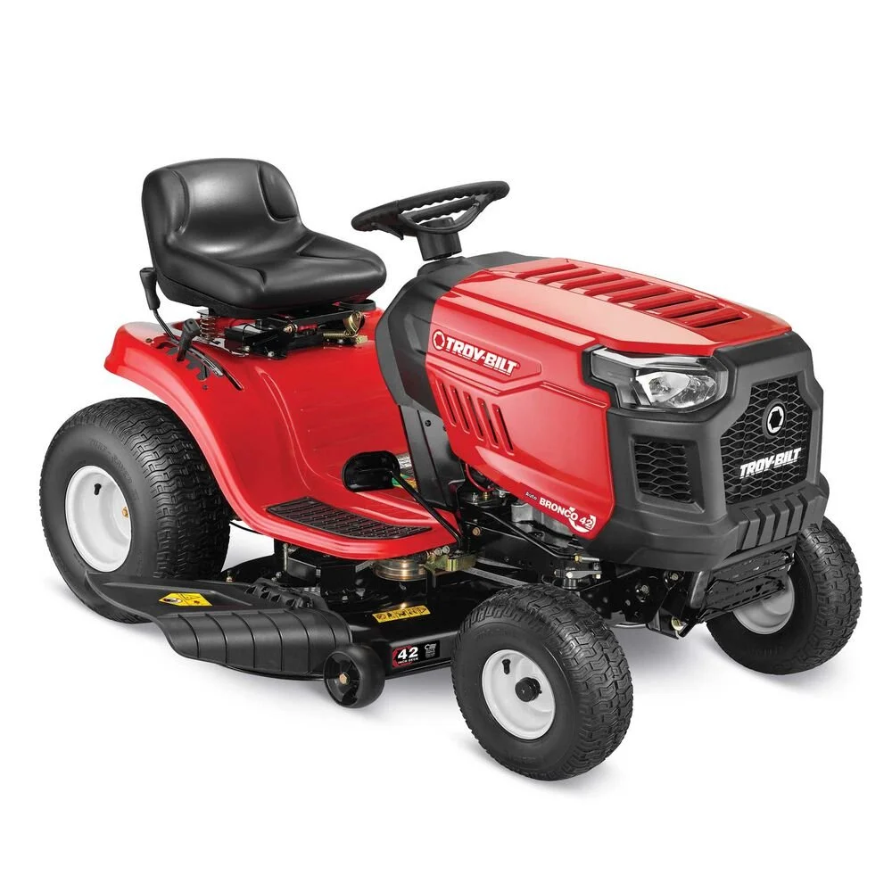 1-495-1-1 Troy-Bilt Bronco 42″ Riding Lawn Mowers. - Image 1