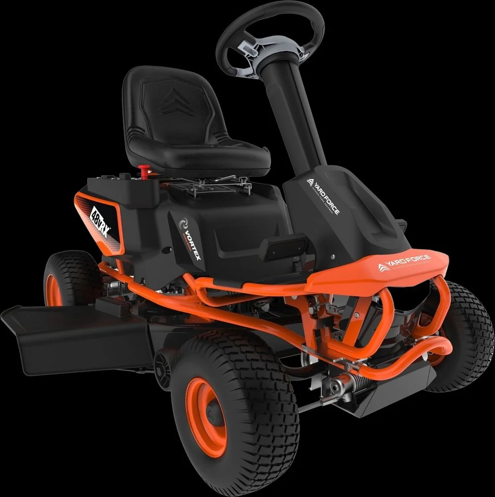 1-569-1-1 Yard Force 38″ 48V Battery-Powered Riding Lawn Mowers. - Image 1