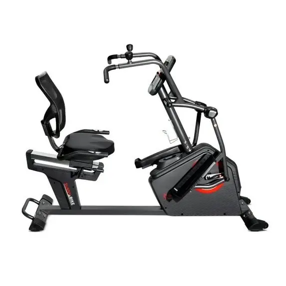 1-88-1 Sunny Health & Fitness Smart Recumbent Cross Trainer Elliptical Exercise Bikes. - Image 1