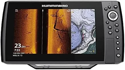 1-9-1-1 Humminbird 411420-1CHO Helix 10 Chirp MEGA SI+ GPS G4N CHO (Control Head Only) Fish Finders. - Image 1