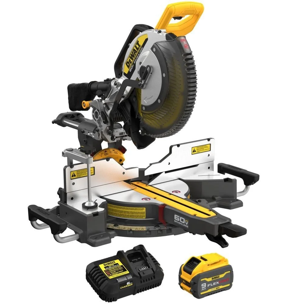 107-4-1 DeWalt DCS781B 60V 12″ Double Bevel Sliding Miter Saw - Image 1