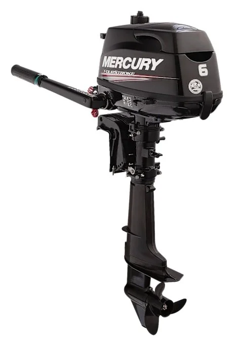 1104-2 Mercury 6HP Tiller FourStroke Outboard Motor - Image 1