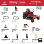 Troy-Bilt Mustang Z46 Zero-Turn Riding Lawn Mowers. - Image 5