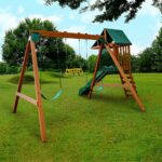 Basic Swing Set with Slide - Image 2