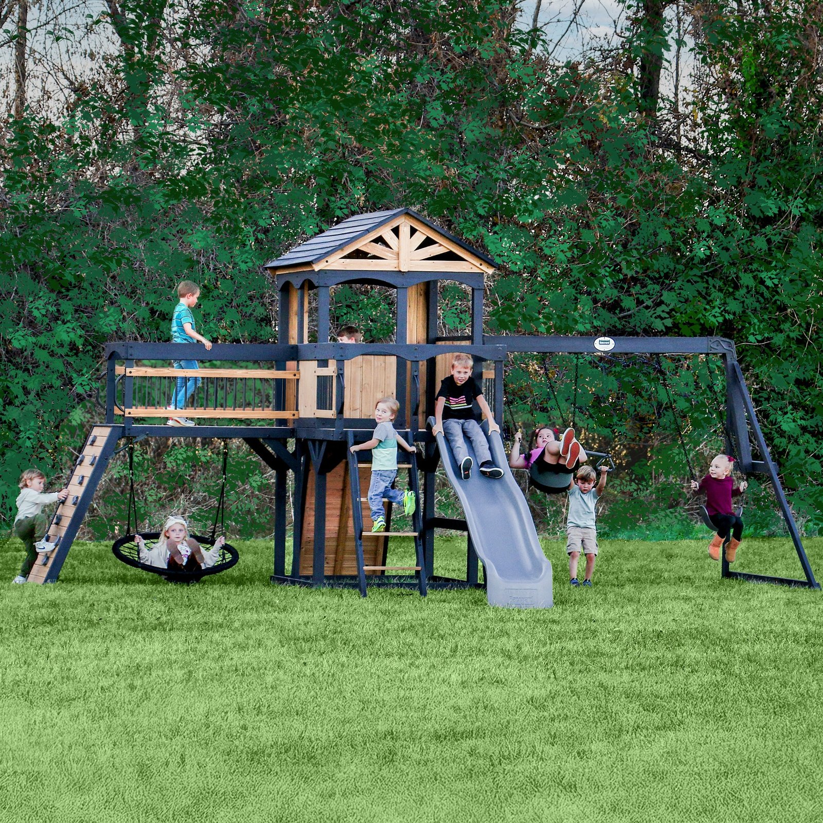 2300354-TIMBER-Crossing-HERO-2.jpg Timber Crossing Swing Set - Image 1