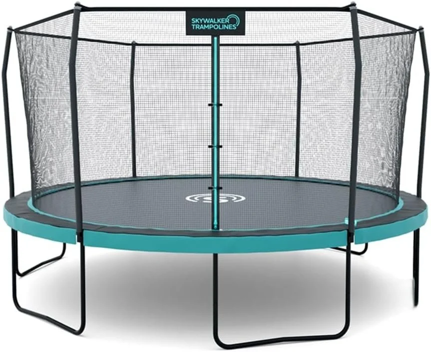 339-2-1-1-1 Skywalker Trampolines Rectangle Trampoline with Enclosure - Image 1