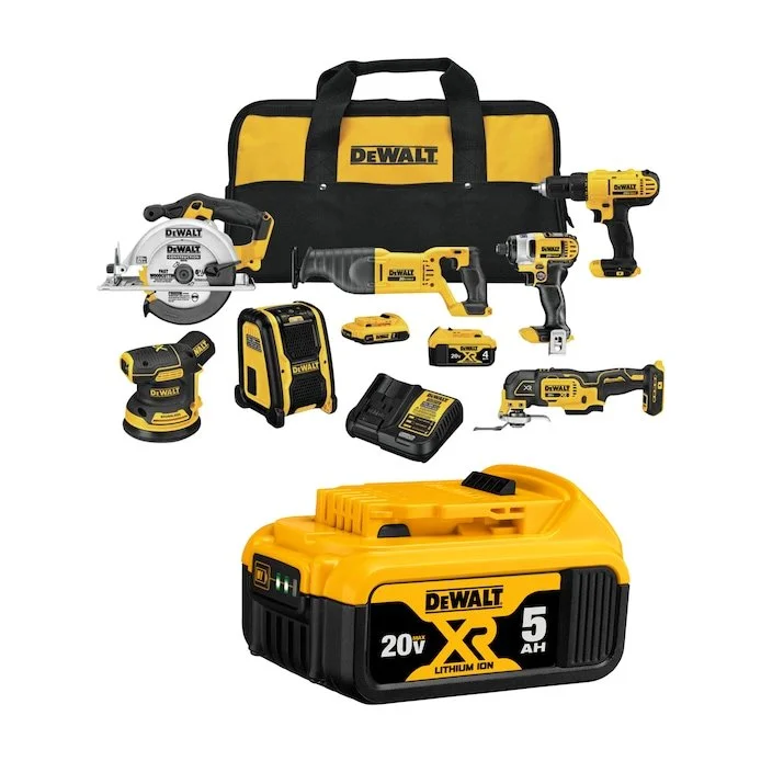 48327108-1-1-1 DEWALT 20V MAX Combo Kit, Compact 7-Tool (DCK720D2) - Image 1
