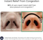 Intake Breathing — Magnetic Nasal Strips Starter Kit | Reusable Band + Tabs | Nasal Strips for Sleep, Snoring, Breathing & Sports | Stronger Lift Than Traditional Nose Strips | 4 Sizes, 15 Tabs, Black - Image 2