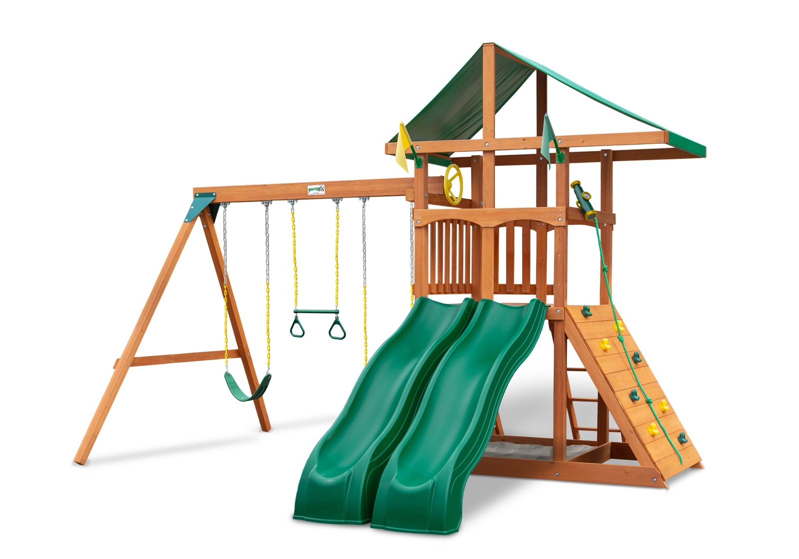 6154_source_1703170694.jpg Outing w/ Dual Slides Swing Set - Image 1