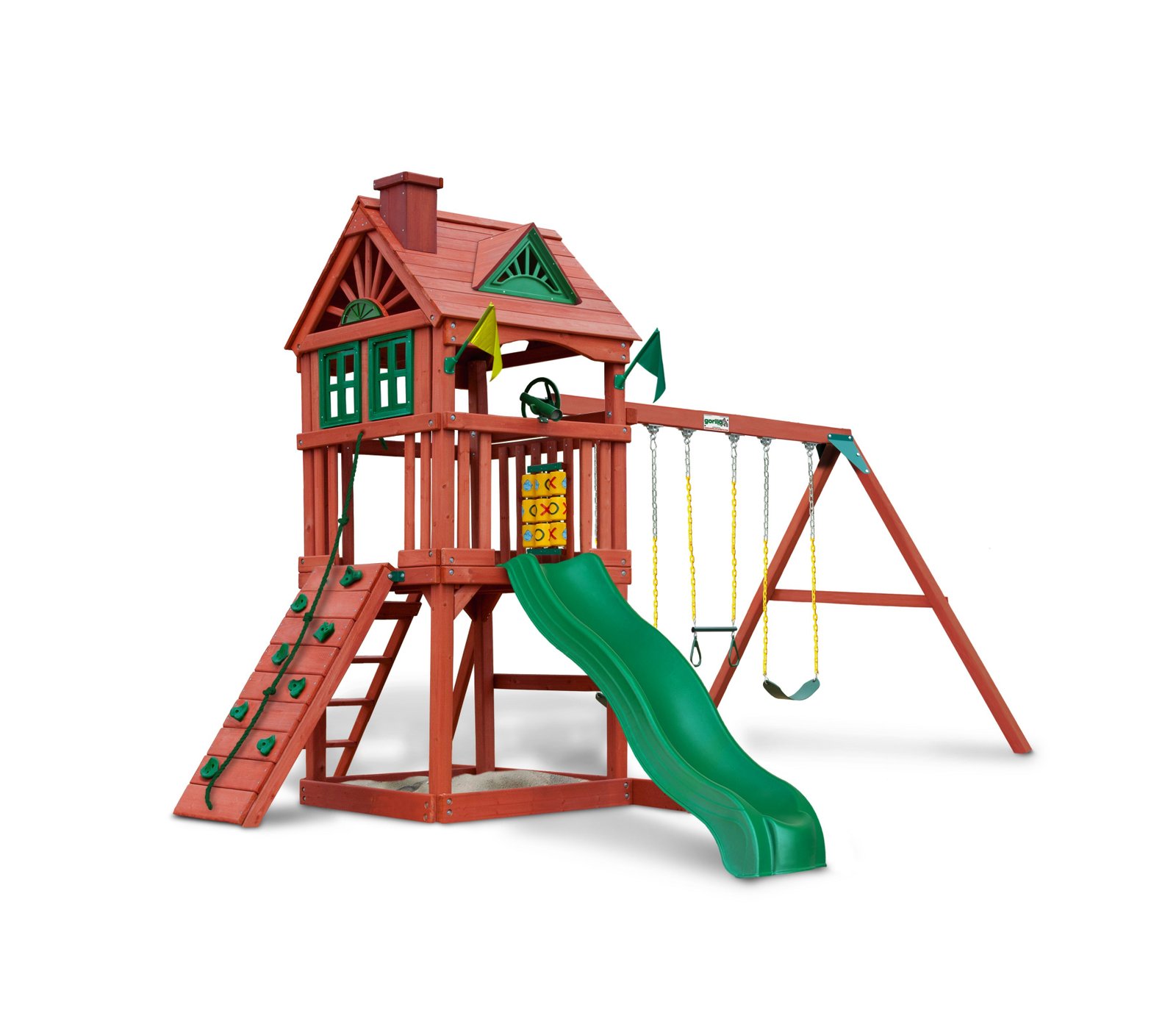6200_source_1706548436_22ed02cb-7a3d-4216-85da-fc5e8aa6e33a.jpg Nantucket II Swing Set - Image 1