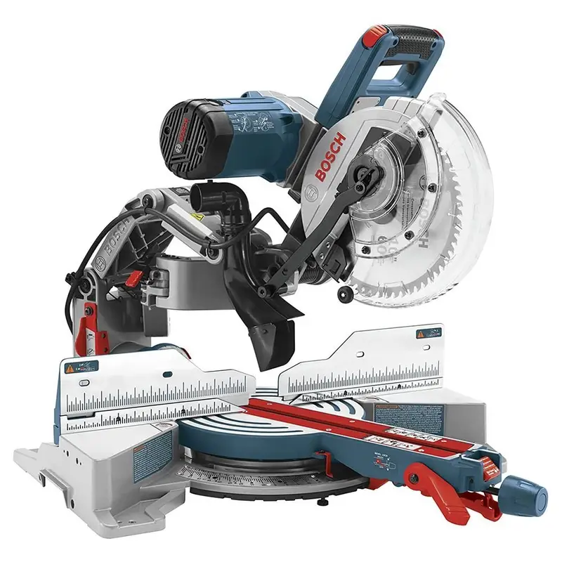 65-2 Bosch CM10GD 10″ Dual-Bevel Glide Miter Saw - Image 1