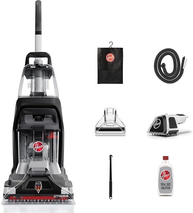 715EwZAffL._AC_SX679_ Hoover Powerscrub XL Pet Carpet Cleaner Machine, Upright Shampooer, FH68050, Black - Image 1