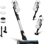 LEVOIT Cordless Vacuum Cleaner, Stick Vac with Tangle-Resistant Design, Up to 50 Minutes, Powerful Suction, Rechargeable, Lightweight, and Versatile for Carpet, Hard Floor, Pet Hair, LVAC-200