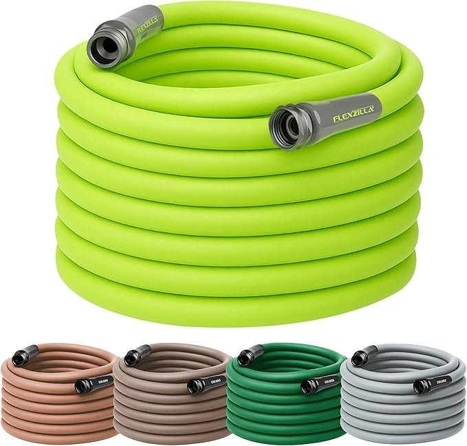 71oaJI-BG3L._AC_SX679_ Flexzilla Garden Hose 5/8 in. x 100 ft., Lightweight All-Weather Water Hose, Durable and Flexible, Leak-Free Connections - Image 1