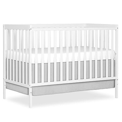81-rTBsIC5L._SX425_-3 Delta Children Essex 4-in-1 Convertible Baby Crib, Bianca White with Natural Legs - Image 1