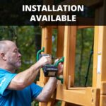 Wilderness Gym Swing Set - Image 17