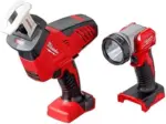 Milwaukee 2695-24 M18 18V Cordless Power Tool Combo Kit with Hammer Drill, Impact Driver, Reciprocating Saw, and Work Light (2 Batteries, Charger, and Tool Case Included) - Image 2