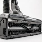 Metal and Plastic Upright Vacuum Cleaner – Ergonomic Handle, 12.5 Inches Wide, Gray - Image 2