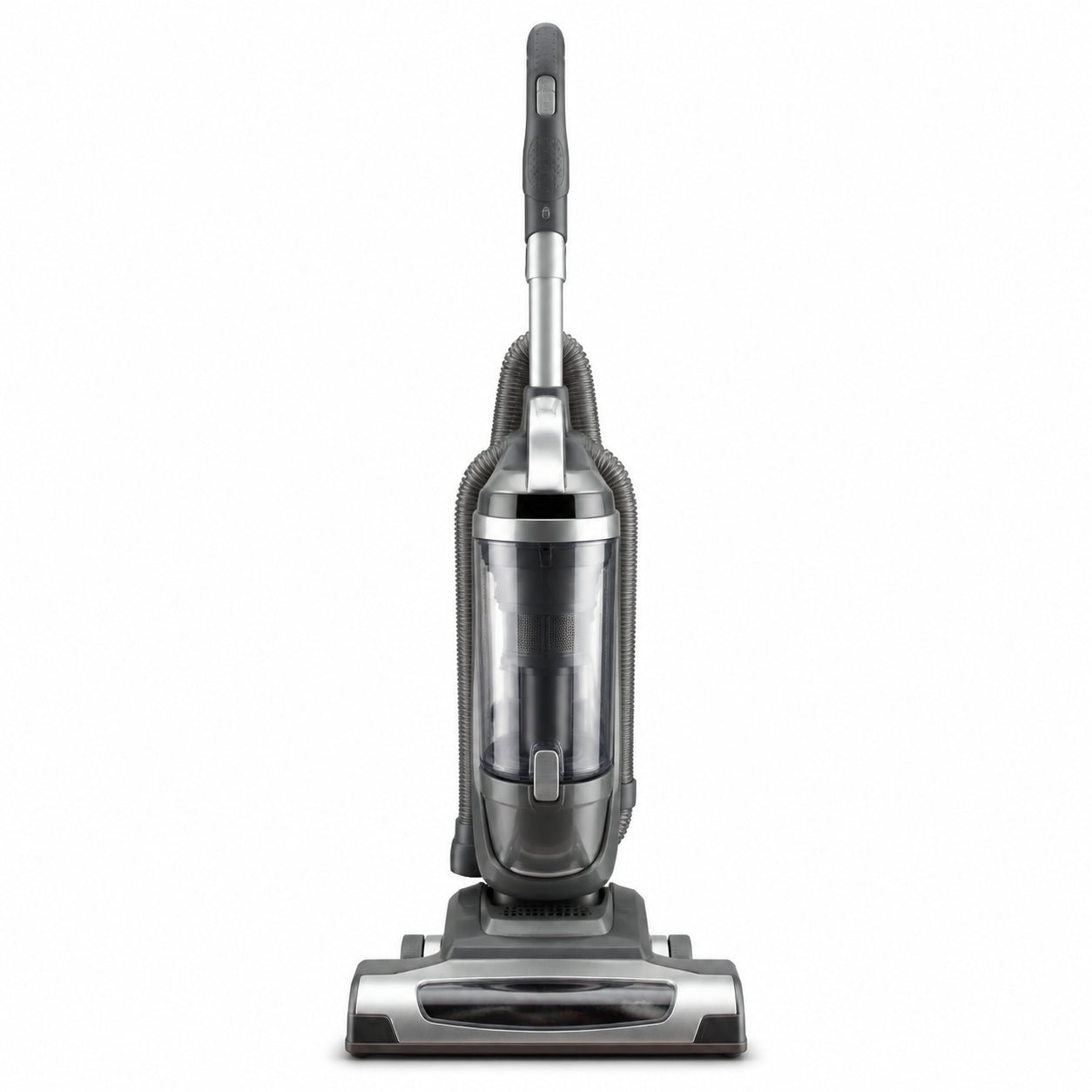 GRO001_main_f43b880b-6b92-4d50-bd80-317b8f24c6d3 Metal and Plastic Upright Vacuum Cleaner – Ergonomic Handle, 12.5 Inches Wide, Gray - Image 1