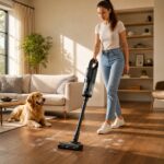 Cordless Vacuum – 45min Runtime, Lightweight, Pet Hair Tool, Black - Image 4