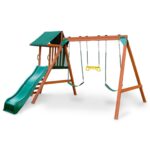 Basic Swing Set with Slide - Image 3